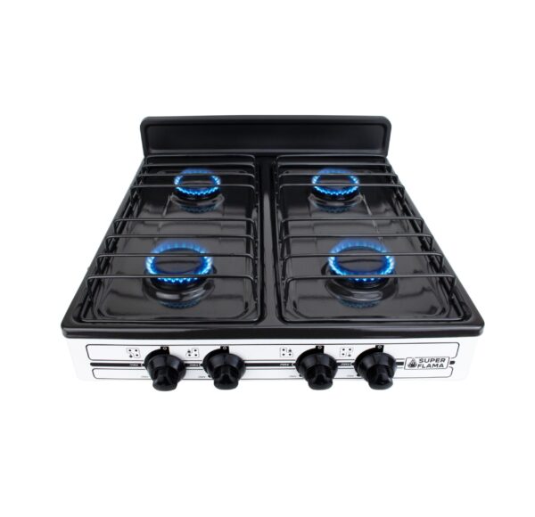 Parrilla de gas 4Q 2560x2560